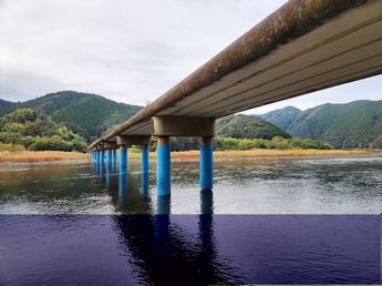 佐田沈下橋・今成橋